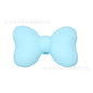 Cartoon bow silicone beads