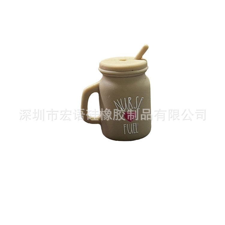 Silicone beads for cups