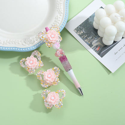 Butterfly Acrylic Beads