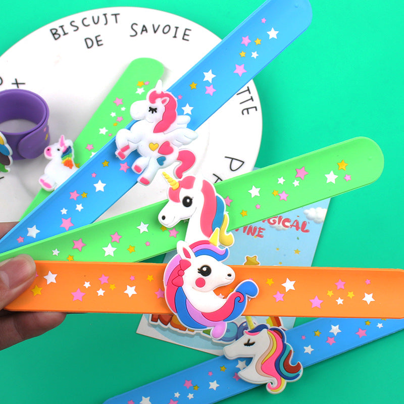Colorful Unicorn snap ring