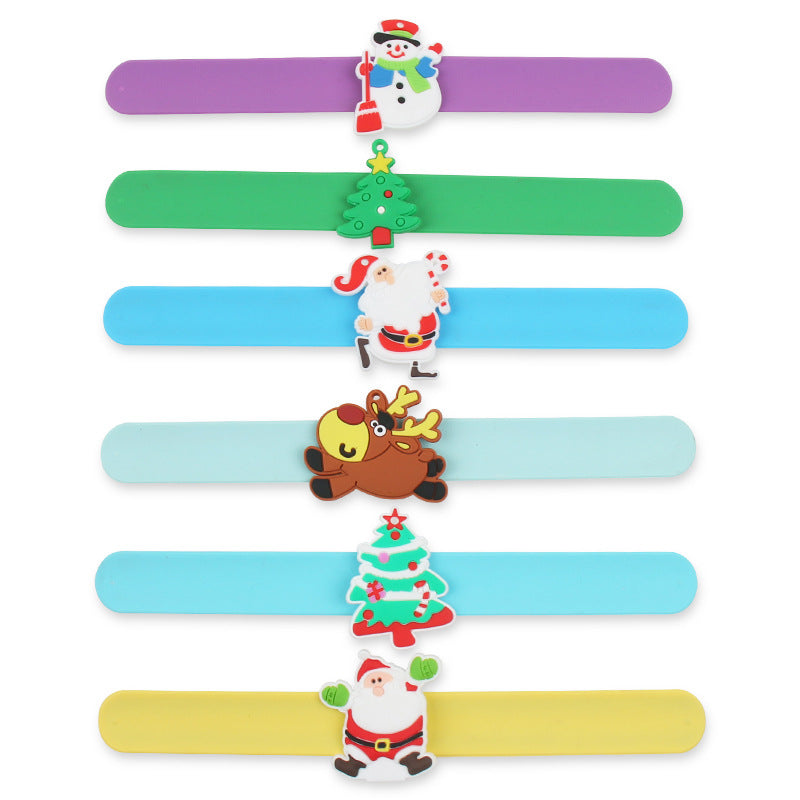 Christmas wristband snap ring